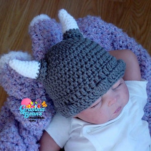 Viking Hat Crochet Pattern image 4