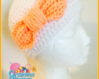 Ribbons & Bows Crochet Beanie Pattern