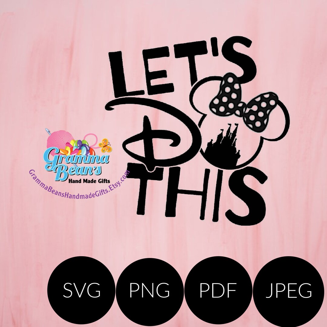 Lets Do This SVG Pdf Png and Jpeg - Etsy Canada