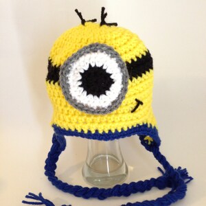 Crochet Minion Beanie and Diaper Cover Pattern - Etsy