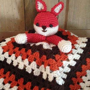Felix the Fox Lovey Pattern