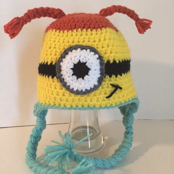 Crochet Girl Minion Hat Pattern Etsy