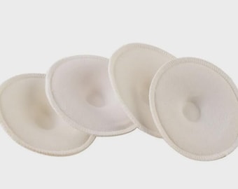 Personalized Cotton Nursing Pads, Reusable Breastfeeding Pads, Washable Absorbent Breast Care