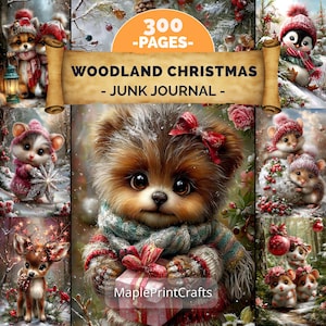Christmas Junk Journal - Etsy