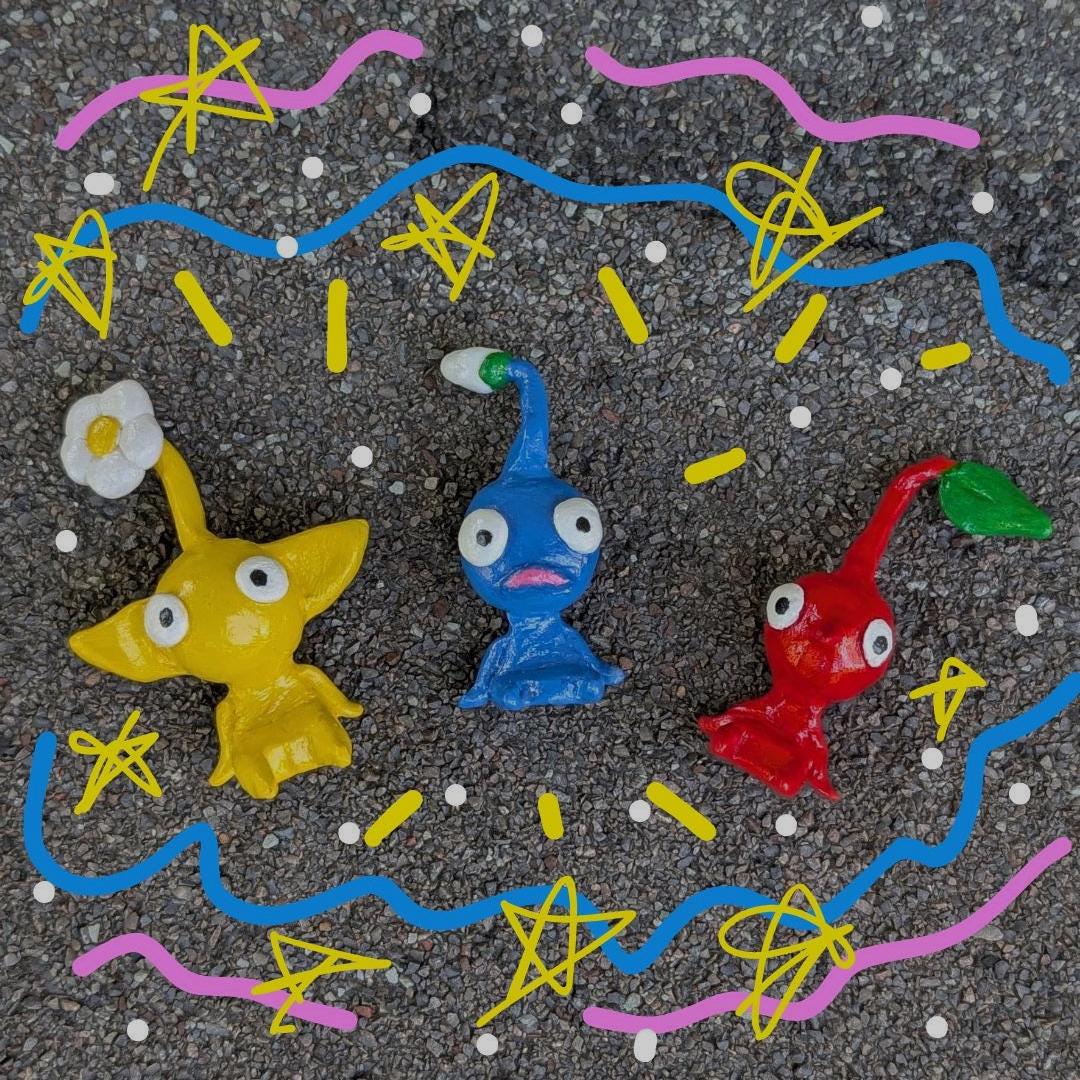 Pikmin clay - Etsy 日本