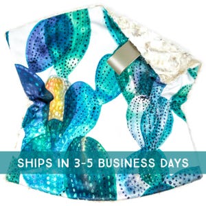 Lovey: Vibrant Cactus. Lovie. Minky. Soft. Desert. Southwestern. Nevada. Botanical. Aqua. Teal. Boy. Colorful. Baby Gift. PYO.