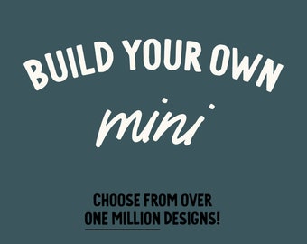 Build Your Own Mini. Paci Keeper, Crinkle, or Mini Lovey. Pacifier Holder. Paci. Binky. Lovie. Crinkle. Baby Toy. Baby Gift. Unique. Custom.