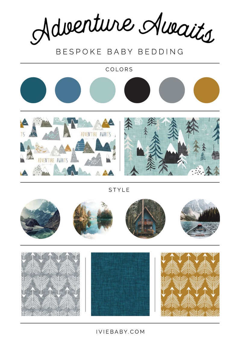 adventure awaits crib sheet