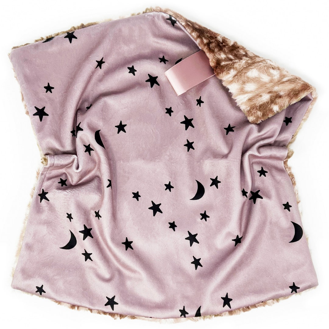 Frosted Fog Stars Bear Minky Lovey main image 0