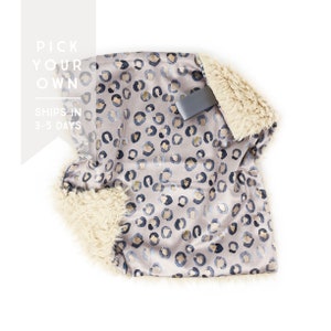 Lovey: Watercolor Leopard. Lovey. Animal Print Lovey. Leopard Lovey. Baby Lovey. Lovie. Minky Lovey. Lovey for Babies. Baby Gift. PYO.
