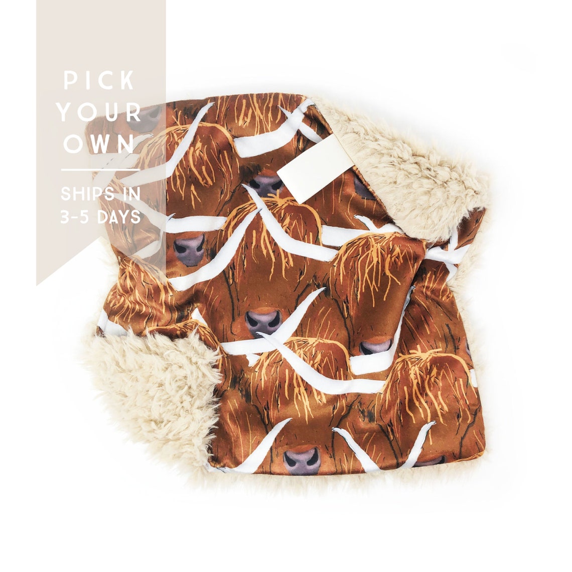 Lovey Scottish Highland Cows. Lovey. Cow Lovey. Farm Lovey. Etsy