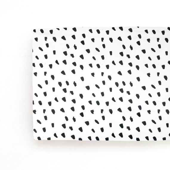 black and white changing mat