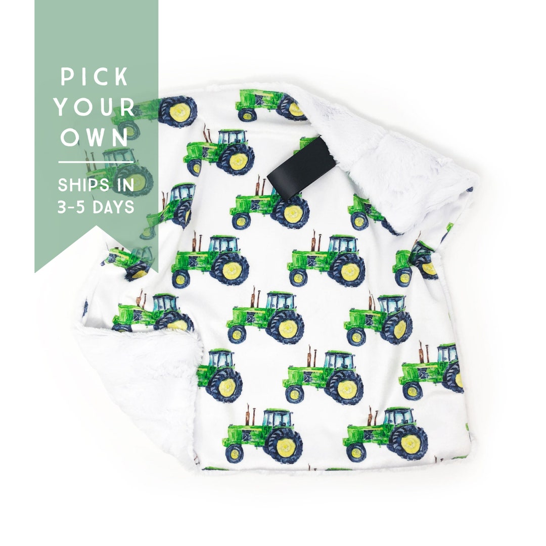 Lovey Green Tractors. Lovey. Tractor Lovey. Farm Lovey. Baby Etsy