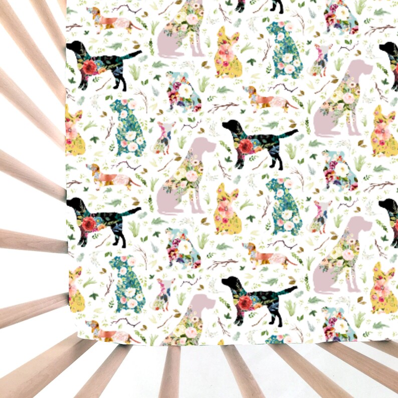 puppy dog crib sheets