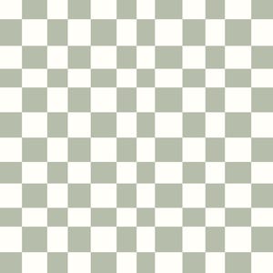 Lovey, Baby Blanket, or Adult Blanket: Sage Boho Check. Retro. Green. Boy. Gender Neutral. Checkerboard. Minky. Baby Gift.