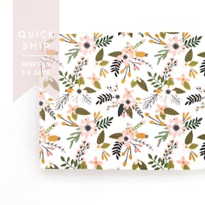 Changing Pad Cover: Blush Sprigs and Blooms. Change Pad. Changing Pad. Blush Floral Changing Pad Cover. Quick Ship.