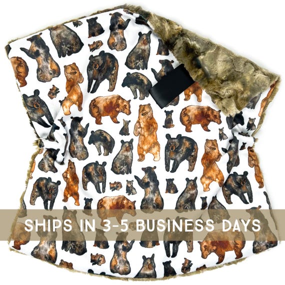 Lovey: Watercolor Brown Forest Woodland