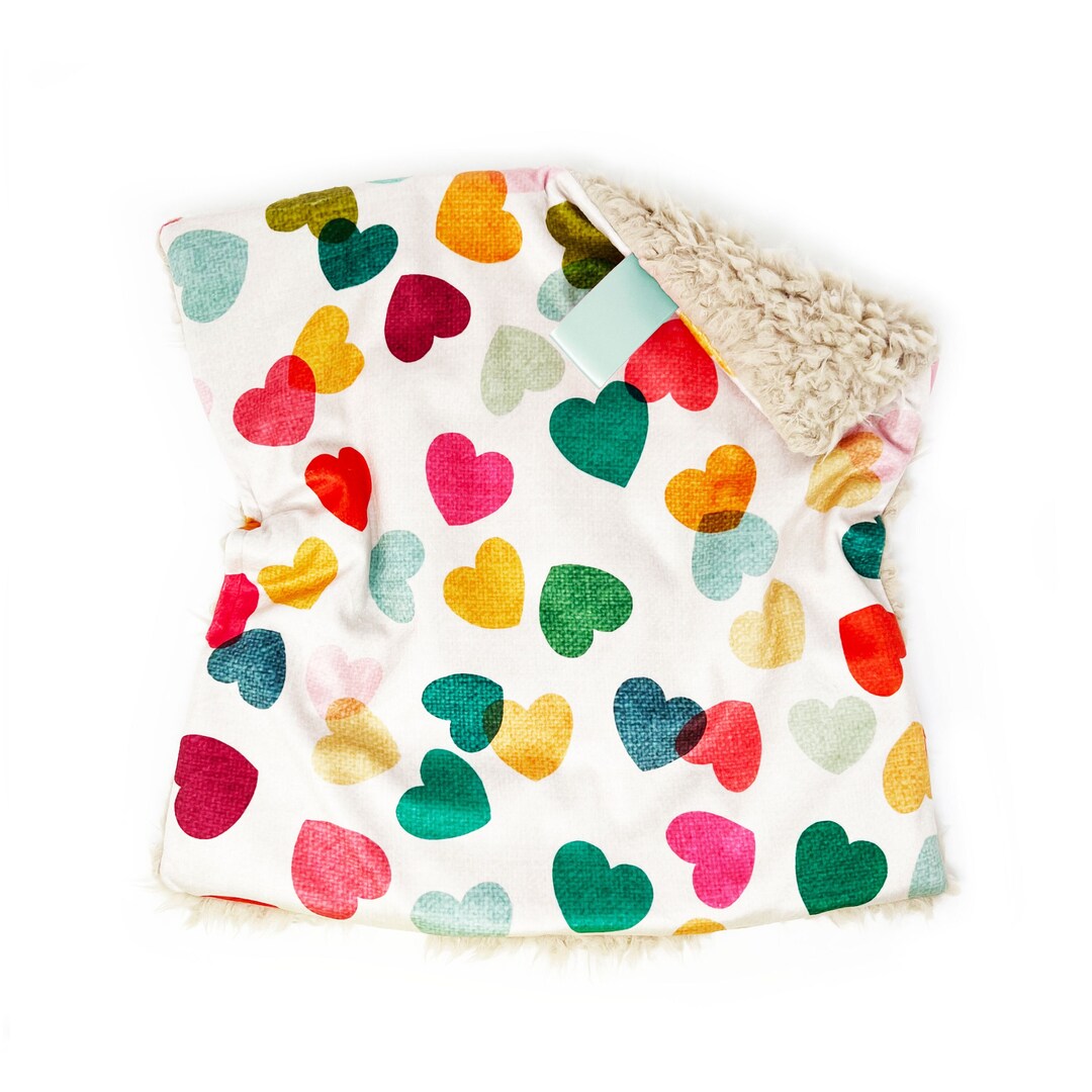 Lovey Heart Confetti. Lovey. Rainbow Lovey. Heart Lovey. Colorful