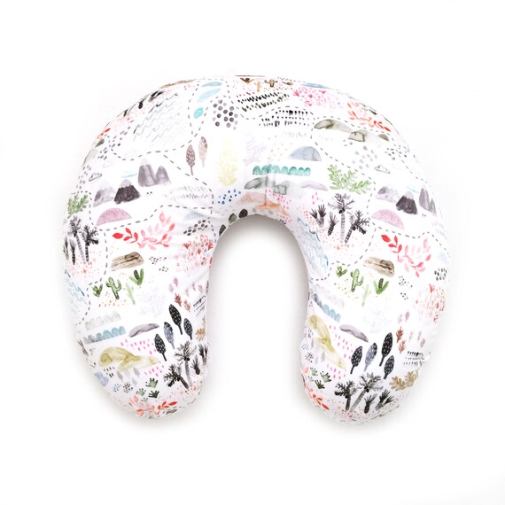 Nursing Pillow Cover Wilderness Map Nursing Pillow Adventure Etsy