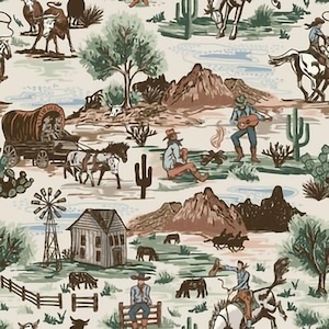 Lovey, Baby Blanket, or Adult Blanket: Western Americana. Cowboys. Rodeo. Western. Vintage. Ranch. Southwest. Mountains. Boy. Cows. Desert.