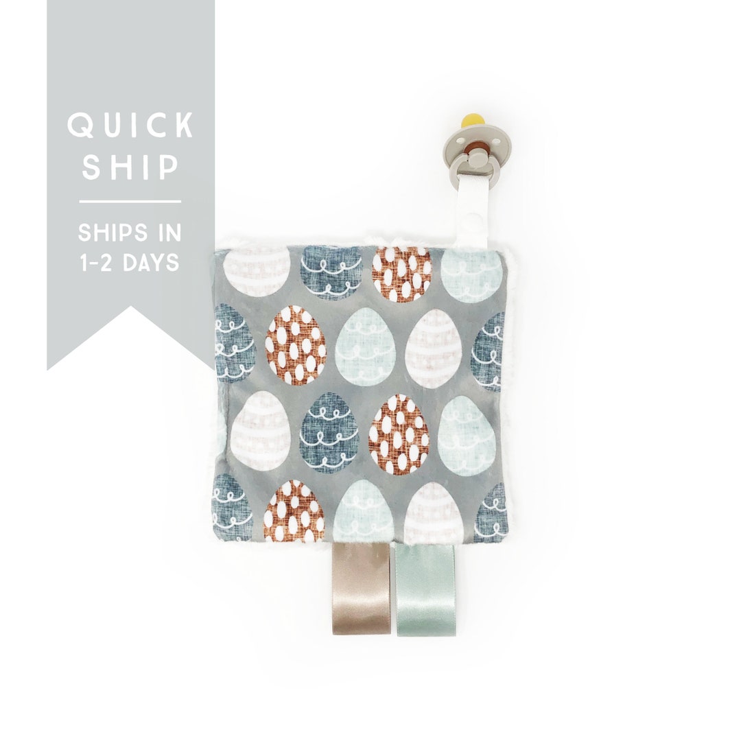 Paci Keeper Sage Easter Eggs Ivory Cuddle. Paci Holder. Etsy