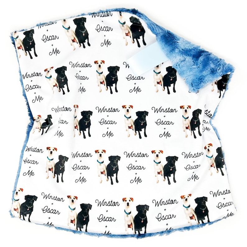 Lovey, Baby Blanket, or Adult Blanket: Personalized Pet. Lovey. Dog Lovey. Personalized Pet Lovey. Personalized Lovey. Baby Gift. image 5