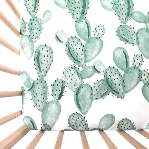 cactus cot sheets