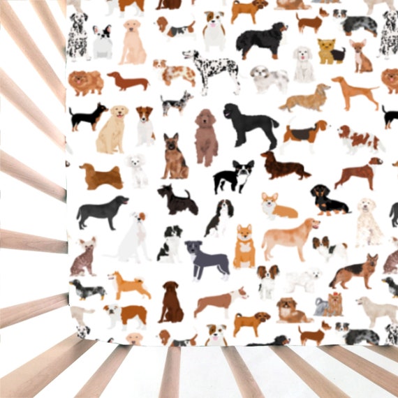 dog crib sheets