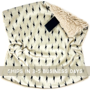 Lovey: Bolts on Khaki. Lovey. Lightning Bolt Lovey. Khaki Lovey. Lovie. Baby Lovey. Minky Lovey. Lovey for Babies. Baby Gift. PYO.