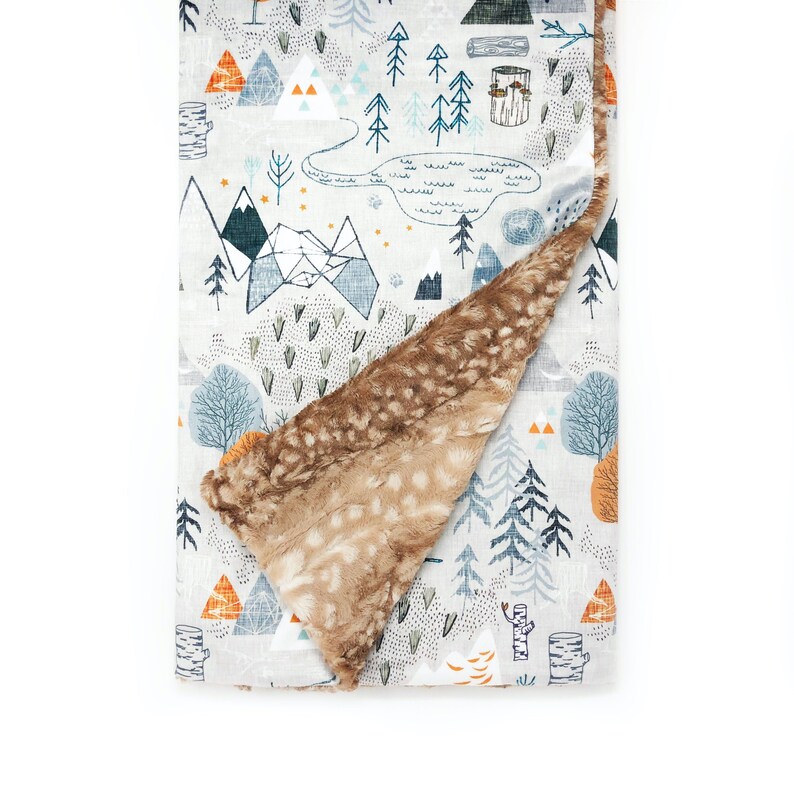 etsy minky baby blankets