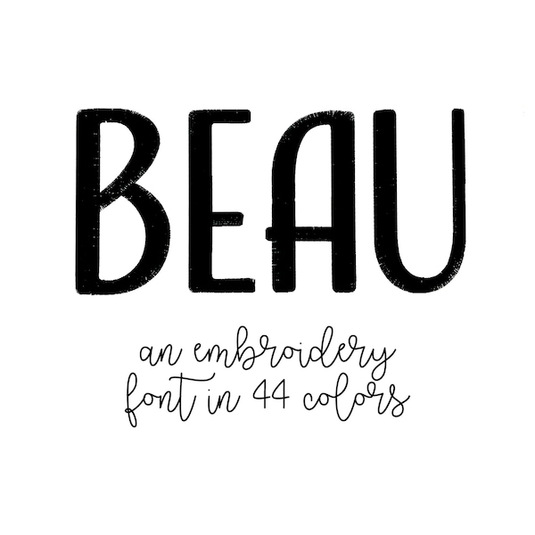 BEAU: Embroidery Add-On. Embroidery. Monogramming. Personalization. Personalized Lovey. Personalized Blanket.