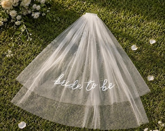 Velo para futura novia, velo para despedida de soltera, velo para despedida de soltera, velo de novia corto, regalo para despedida de soltera, peineta para el cabello de la novia