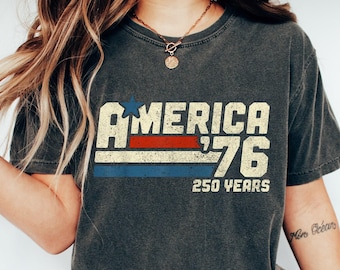 America '76 Shirt, 250 years tshirt, patriotic tee, USA pride