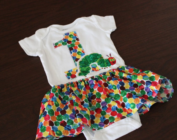 Very Hungry Caterpillar Carters Bodysuit Dress Etsy