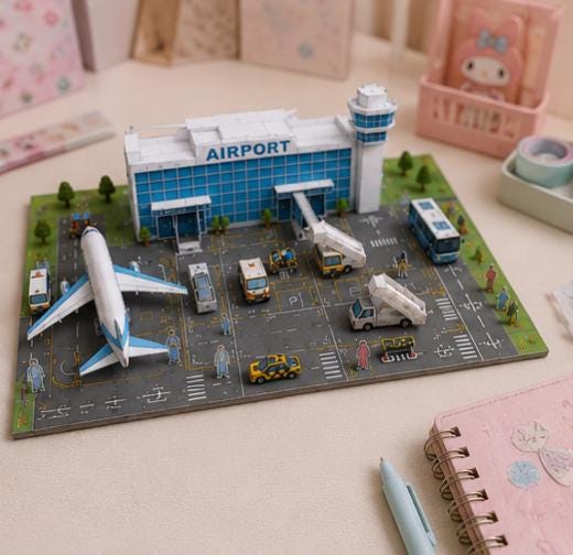 Model airport terminal - Etsy 日本