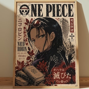 Nico Robin Poster - Etsy