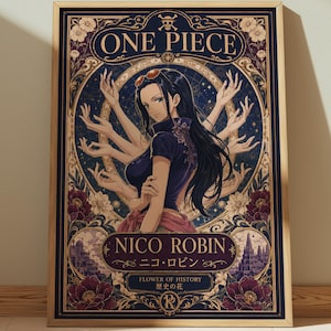 Nico Robin Poster - Etsy