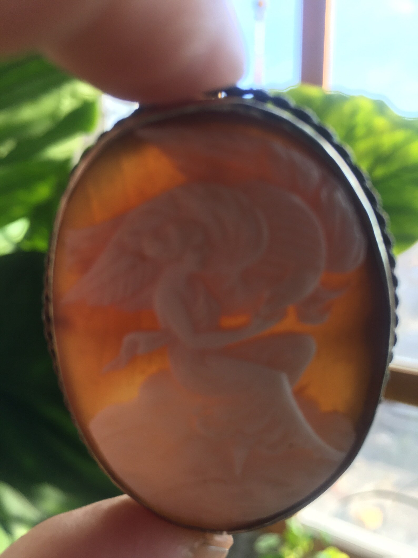 Antique Cameo Depicting Leda and the Swan Etsy