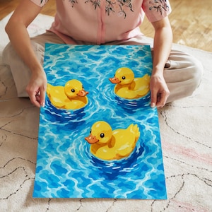 Diamond Art Rubber Duck Kits - Etsy