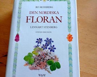 Nordens Flora - Botanical Book by Bo Mossberg - 1993 Edition