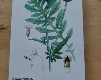 Nordens Flora - Number 10 - C.A.M. Lindman - Swedish botanical book