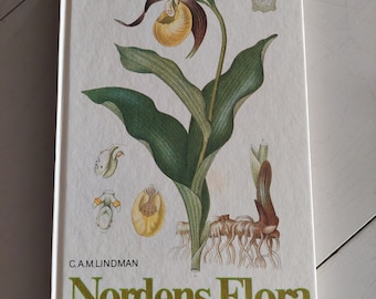 Nordens Flora - Number 2 - C.A.M. Lindman - Swedish botanical book
