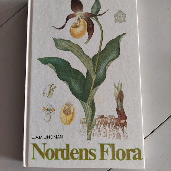 Nordens Flora - Number 2 - C.A.M. Lindman - Swedish botanical book