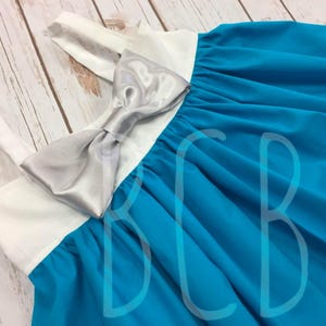 Ice Queen Dress, Toddler Dress, Halloween Costume, Dress Up, Princess Play Dress Blue Green Any Princess, Vacation Dress