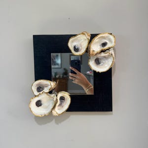 Handmade Oyster Shell Mirror
