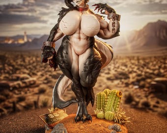 1:6 Deathclaw - Kit da garage non verniciato stampato in 3D | Modello di Gatsu Studios