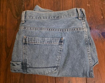 Vintage Nautica Men's Jeans 40x34 Light Blue Denim Cotton