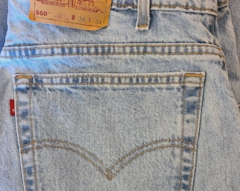 Vintage Levis 560 Jeans Mens 38x34 Comfort Loose Fit