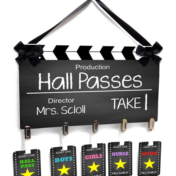 Popcorn Hall Pass Etsy popcorn-hall-pass-etsy