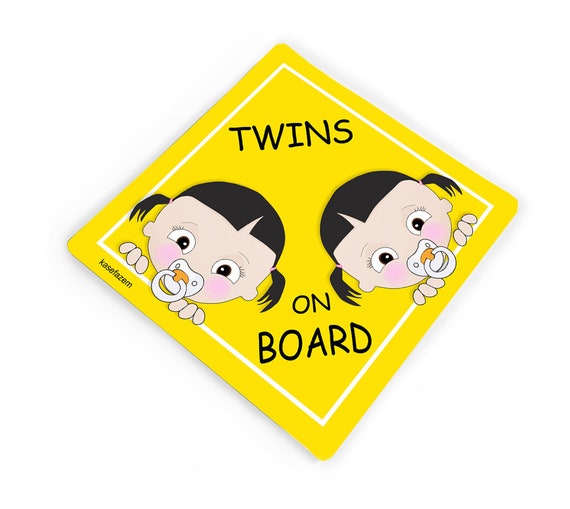 Non Personalised Child//Baby On Board Car Sign ~ Daughters On Board ~ Purple